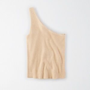 AE One Shoulder Sweater Tank Top